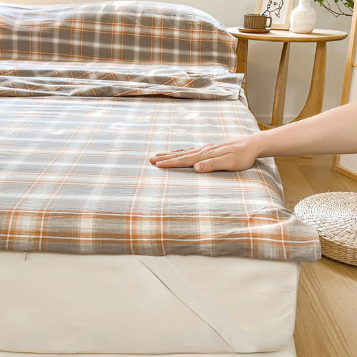 【水洗棉酒店隔脏睡袋】新款旅行双人床单被套罩 便携一体式旅睡宝 国庆国庆出行 商品图2