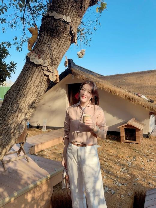 火桐hooton 高定系列 灼灼其华 高密汉麻长袖衬衫YT3001 商品图0