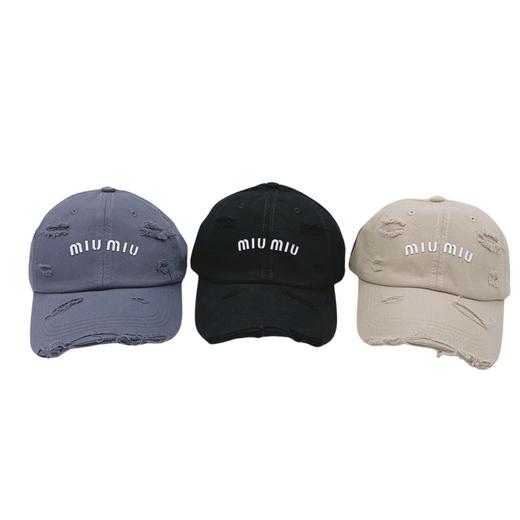 miumiu 缪缪 破边棒球帽 鸭舌帽 商品图2