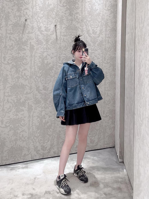 Dior迪奥25早春洗水做旧牛仔外套（TM） 商品图5