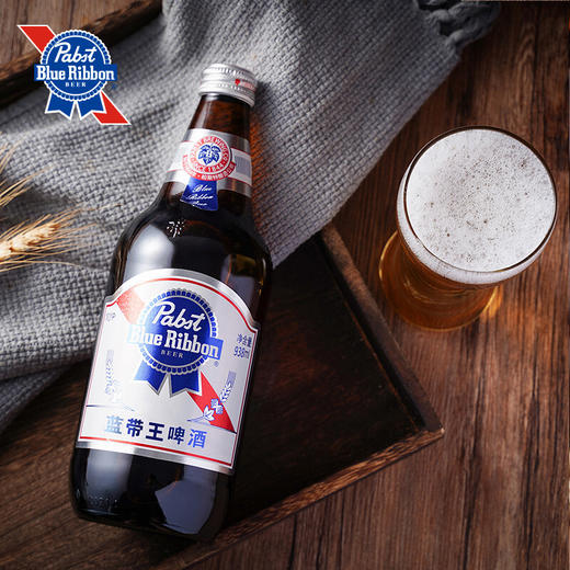 蓝带 经典蓝带王 精酿啤酒 938ml*1瓶/6瓶 商品图2