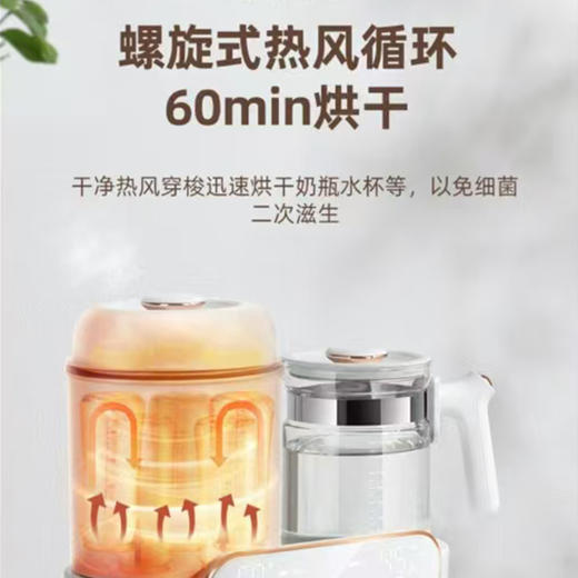 咪熙熊温奶器恒温壶奶瓶消毒一体烘干二合一暖奶母乳保温 商品图2