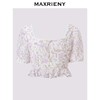 MAXRIENY2024夏紫玫瑰蕾丝上衣(货号:MS85TP058) 商品缩略图3