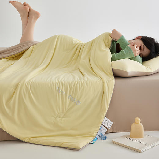 【凉感值高达0.36】A类裸睡级凉感兰精莱赛尔天丝夏被 丝滑凉爽夏凉被 商品图11