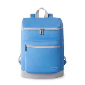 外交官双肩包-浅蓝配灰HM-5152L-5