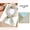 春夏款桑蚕丝丝巾女真丝小丝巾方巾53领巾时尚装饰头巾包发带百搭丝巾夏季配饰新款爆款 商品缩略图5