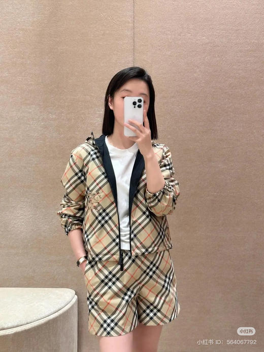 412-4 圆正渠道货 BB格子短裤  腰围77我穿8码 商品图5