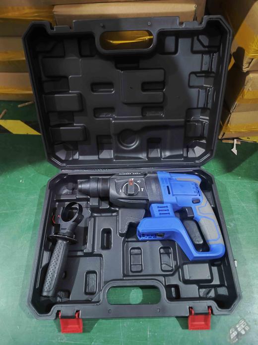 【货号05244】锂电电锤工具箱子塑料箱子吹塑盒冲击钻手提箱子电锤收纳盒收纳箱 商品图4