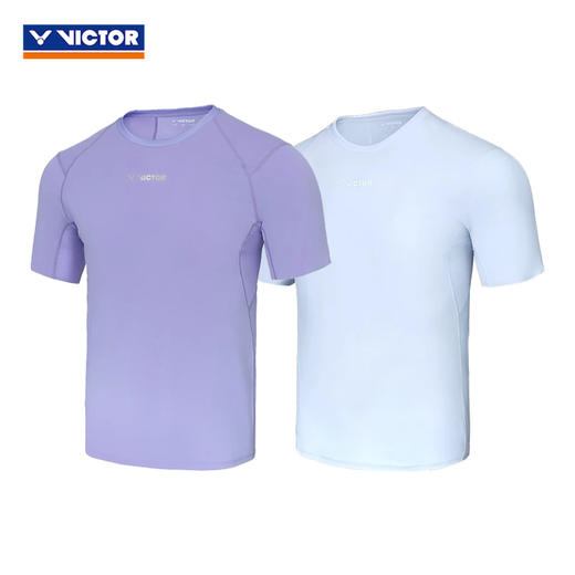 胜利威克多 胶囊系列 中性款 运动针织T恤 T-501CPS 商品图0