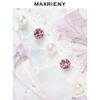 MAXRIENY2024夏紫玫瑰蕾丝上衣(货号:MS85TP058) 商品缩略图2