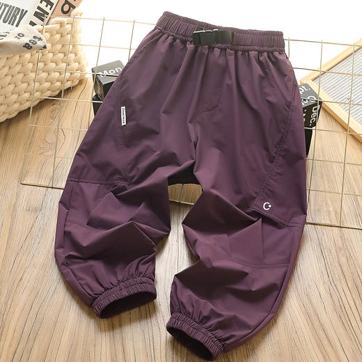 自营（香芋糖）-薄款速干裤夏季2025新款亲子装透气长裤洋气防蚊裤 商品图2