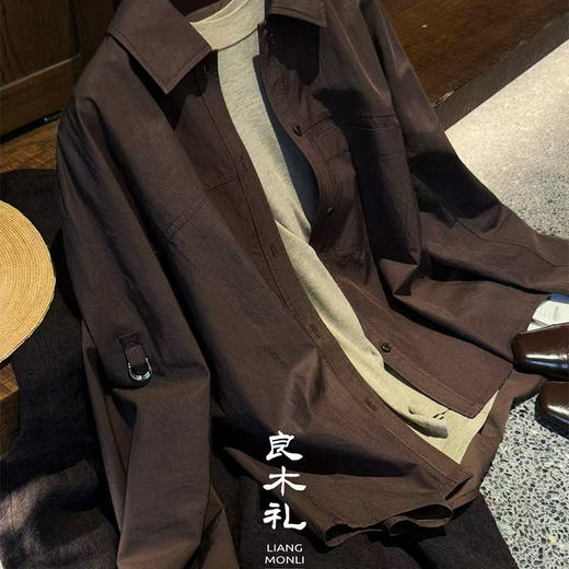 【不换不退】良木礼春季休闲衬衫(003501) 商品图2