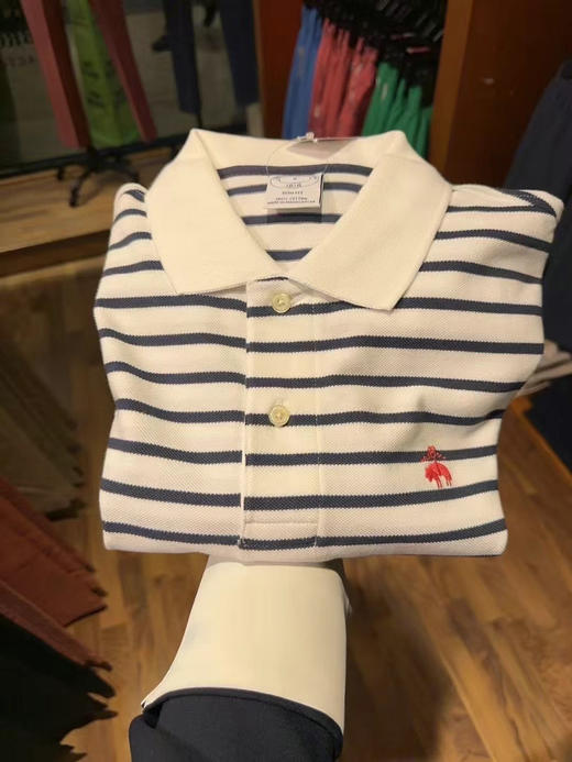 修身版💢‼️🔥💰398/件polo⚠衫️🔥👨🏻‍🦱布克兄弟男士短袖Polo衫slim fit修身版👕 经典总统御衣品牌～受各界人士青睐 商品图3