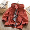 自营（香芋糖）-外套连帽夹克冲锋衣2025春秋款亲子成人儿童外套防水拉链衫百搭 商品缩略图3