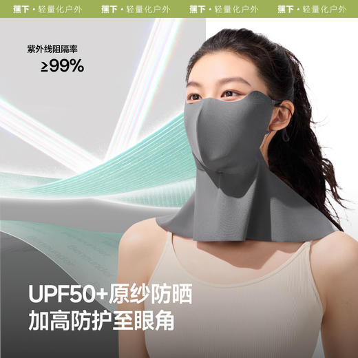 蕉下轻凉护颈防晒口罩AL219 商品图0