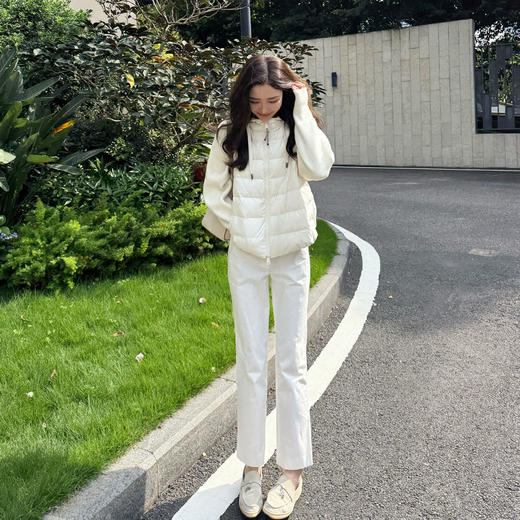 ROMI STUDIO“简约优雅”棉质微弹九分休闲裤RW24WXH1338 商品图1