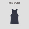 ROMI STUDIO“基础灵魂”极简舒适罗纹高弹针织吊带背心RW24WSH1357 商品缩略图2