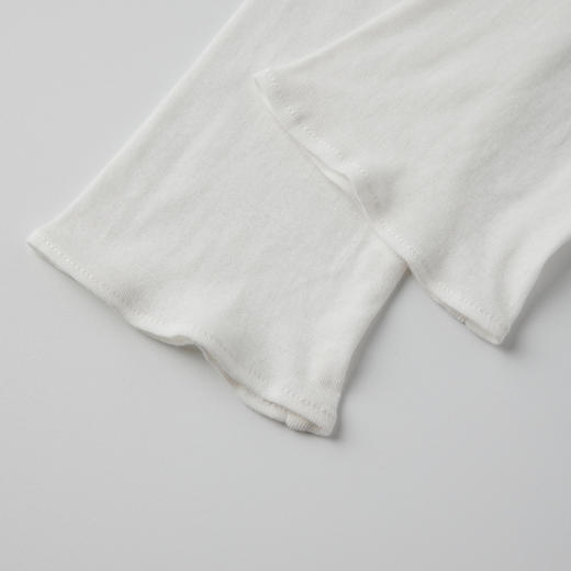 ROMI STUDIO“休闲随性”极简风春夏轻薄全棉圆领长袖T恤RWBWSH1605 商品图4