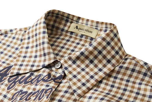 【海信嘉年华】Aquascutum雅格狮丹长袖衬衫AW2171173-57卡其 商品图3