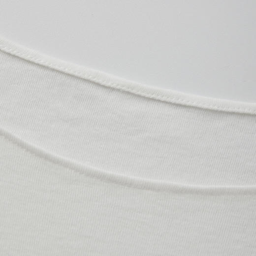 ROMI STUDIO“休闲随性”极简风春夏轻薄全棉圆领长袖T恤RWBWSH1605 商品图3