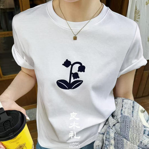 良木礼郁金香T恤(1007) 商品图0