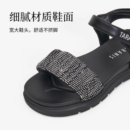 泰兰尼斯儿童公主露趾凉鞋儿童凉鞋甜美风露趾夏季鞋子T07D2B1794 商品图3