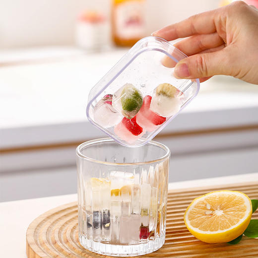【超值3个/5个装】Behlenscla贝伦斯家族 按压冰块神器 迷你冰格  TPE软胶 夏日必备 “1盒等于1杯所需量 ” 商品图4