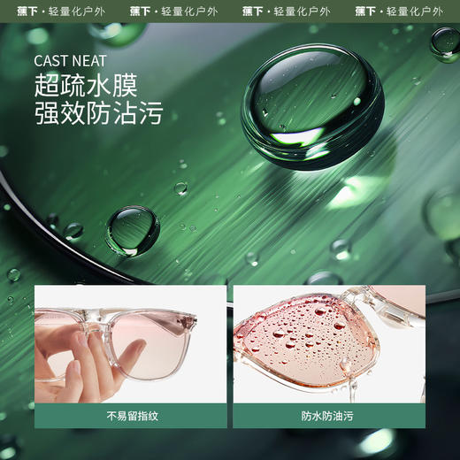 蕉下方圆中框折叠墨镜FO31424 商品图5