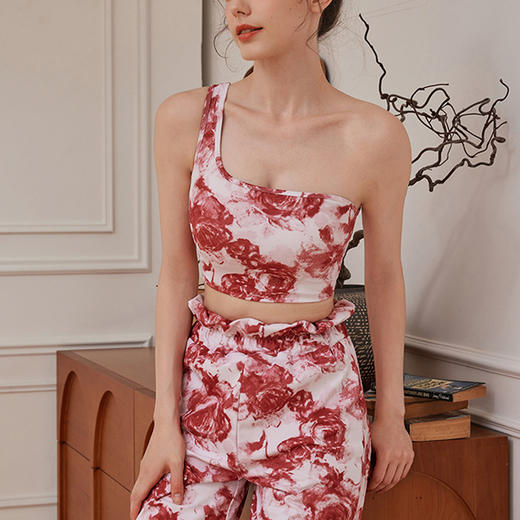 跃牌【洛水之神系列】新款玫瑰红运动内衣高强度跑步防震聚拢文胸固定胸杯健身背心759 商品图2