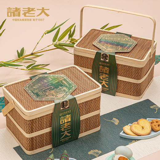 诸老大 诸事妙语枕头粽礼篮（8粽6蛋+糕点） - 1556g【端午】SKT 商品图4
