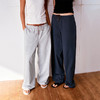 NUTH轻薄夏季可束脚卫裤松紧腰直筒阔腿休闲裤女 商品缩略图2