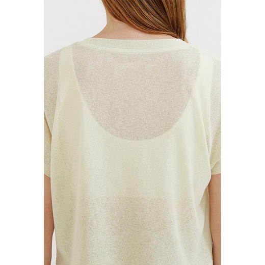 跃牌【洛水之神系列】罩衫夏季清新短袖宽松瑜伽训练T恤轻薄透气凉爽瑜伽上衣LN45 商品图2