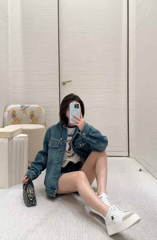 Dior迪奥25早春洗水做旧牛仔外套（TM） 商品图4