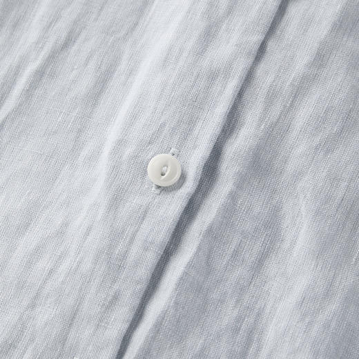 ROMI STUDIO“随性自然”100%色织亚麻天然肌理翻领衬衣 RWCSSY2211 商品图3