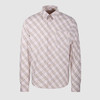 BURBERRY 巴宝莉 男士B字盾形刺绣宽松格纹棉质长袖衬衫 格子 8104476 C2143 商品缩略图0