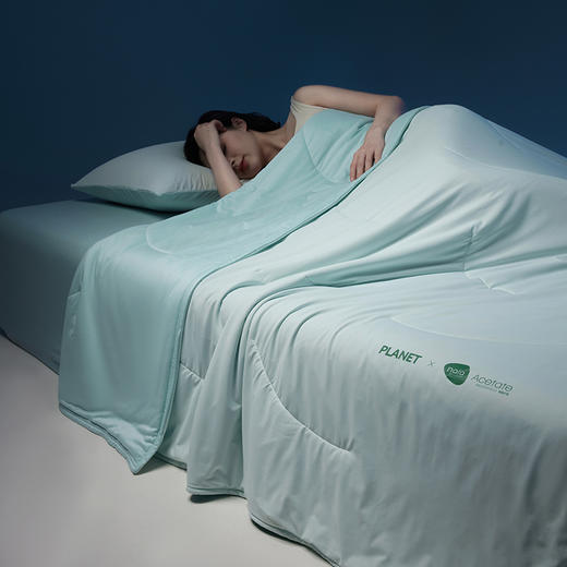 【五星级酒店同款】酣睡星球双面凉感夏被 进口伊士曼naia™️醋酸纤维吸湿透气空调被 商品图10