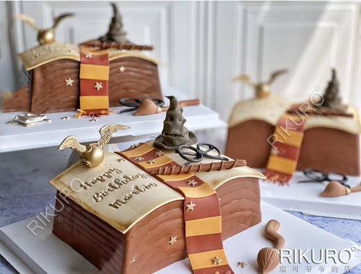 🔮哈迷定制 | 哈利波特翻糖鲜果蛋糕 商品图4