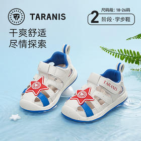 泰兰尼斯2024夏季新款儿童鞋学步鞋男宝宝包头防踢机能鞋女童凉鞋T07T4B3825