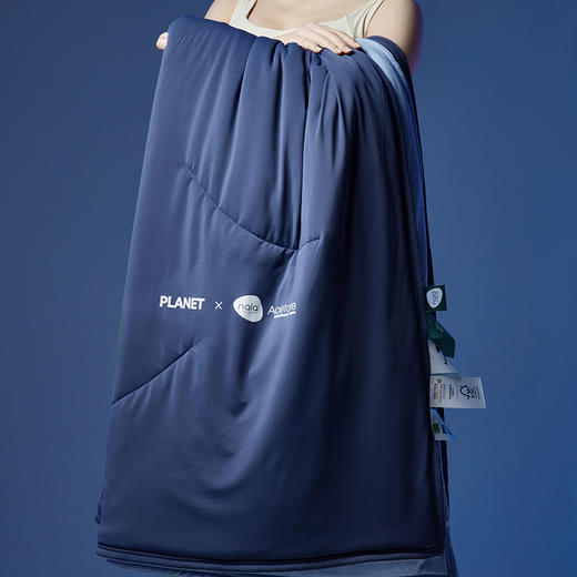 【五星级酒店同款】酣睡星球双面凉感夏被 进口伊士曼naia™️醋酸纤维吸湿透气空调被 商品图3