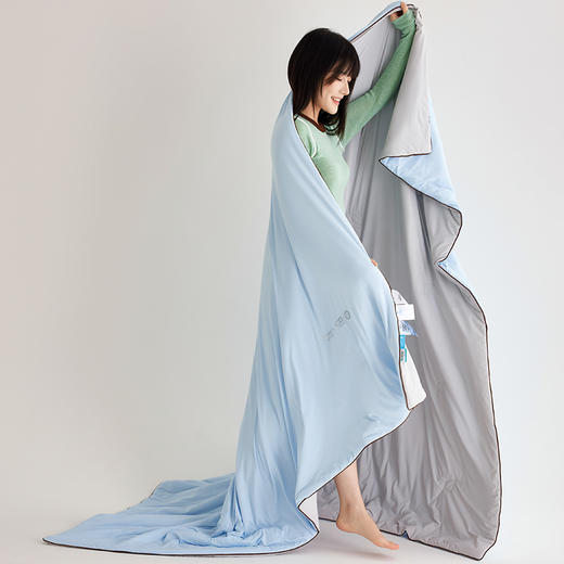 【凉感值高达0.36】A类裸睡级凉感兰精莱赛尔天丝夏被 丝滑凉爽夏凉被 商品图9
