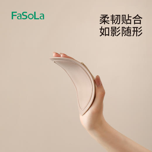 FaSoLa硅胶搓澡巾强力搓泥搓灰神器家用加厚圆饼洗澡刷无痛下泥去角质搓澡刷 商品图2