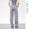 L RECNAVA 莫代尔云感空气层直筒裤 高腰松紧腰头宽松裤 显腿直 挺阔不易起球 商品缩略图5