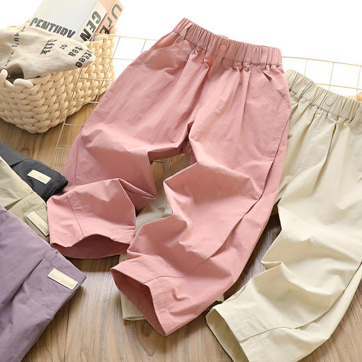 自营（香芋糖）-防蚊裤子夏款2025新亲子装休闲防水速干长裤 商品图1