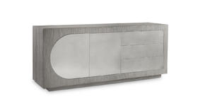 Trianon 餐边柜，质感混搭的平衡美感