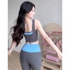 跃牌【洛水之神系列】甜辣少女运动防震聚拢瑜伽背心固定撞色内衣瑜伽服一体背心式文胸776 商品缩略图3