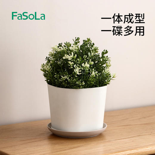 FaSoLa餐厅家用素雅创意岩纹骨渣盘吐骨碟食物渣盘圆碟吐骨碟 商品图7