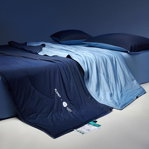 【五星级酒店同款】酣睡星球双面凉感夏被 进口伊士曼naia™️醋酸纤维吸湿透气空调被 商品图5