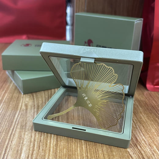 【印象沈农】银杏叶书签书签校园文创包含塑料框薄膜保护防污耐脏 商品图5