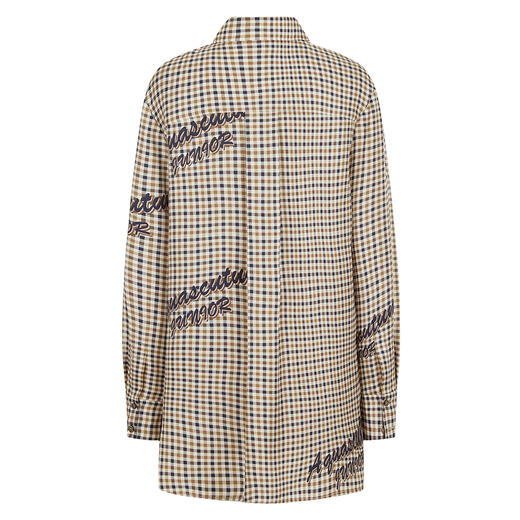 【海信嘉年华】Aquascutum雅格狮丹长袖衬衫AW2171173-57卡其 商品图2