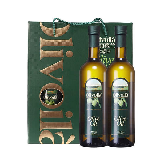 欧丽薇兰纯正橄榄油750ml*2礼盒 商品图0
